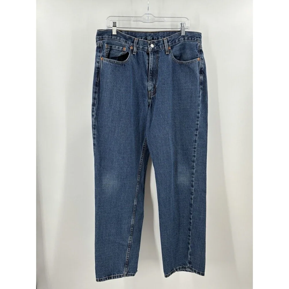 Levi’s 550 Relaxed Fit Jeans Men’s 36x32 Medium Wash Straight Leg